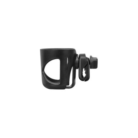 Becher-/Flaschenhalter, 15,5 x 9,5 x 10 cm, universell, schwarz - Crezuo (1/4)