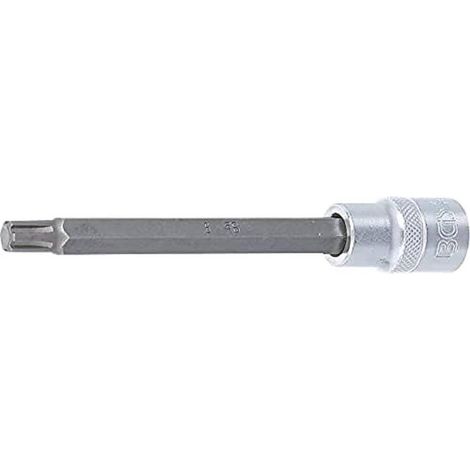 Douille à Embouts 140 mm - 12,5 mm (1/2) Profil Cannelé - Compatible RIBE, Acier, Zones Difficiles - D-Work (1/5)