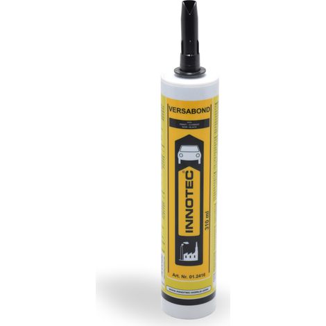 Mastic d'étanchéité noir 310 ml, mastic carrosserie noir, mastic polyuréthane noir