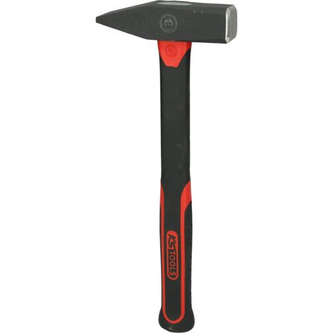 Marteau d'ingénieur de KS Tools avec manche en fibre de verre, 600g (1/4)