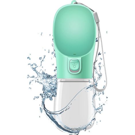 VURAHOME - Bouteilles d'eau pour Chien, 350 ML Distributeur d'eau de qualité Alimentaire pour Bouteille d'eau de Voyage Portable pour Chien de (1/5)