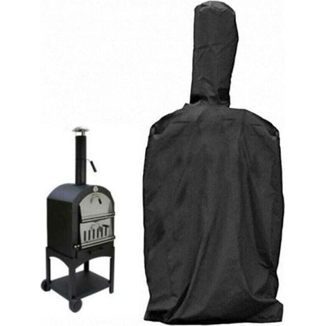 Housse de Protection Imperméable Anti-Poussière pour Four à Pizza Extérieur Jardin avec Cordon 45x65x165 Cm (1/4)