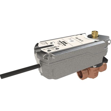 Kemper KHS VAV-PLUS Vollstrom-Absperrventil mit Federrückzug-Stellantrieb 24V, Figur 686 01, DN 32, 6860103200