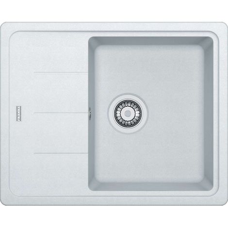 Franke Basis - Lavello in fragranite BFG 611-62, 62x50 cm, bianco-ghiaccio 114.0285.103