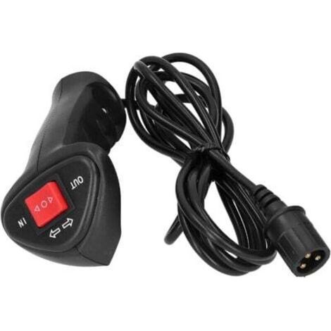 Télécommande de treuil électrique pour VTT avec câble de 2,8 m (9,2 pi) pour un contrôle manuel supplémentaire à votre treuil classique (1/4)