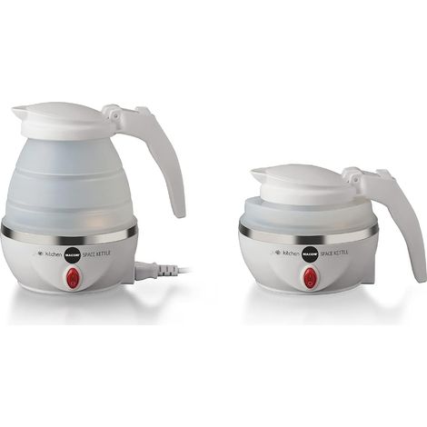 Space Kettle Bouilloire électrique pliable gain de place de voyage, blanc (1/5)