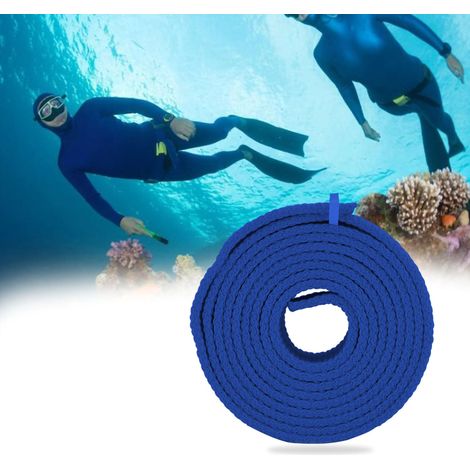Ceinture de plongée universelle à boucle plastique à dégagement rapide (bleu) (1/5)