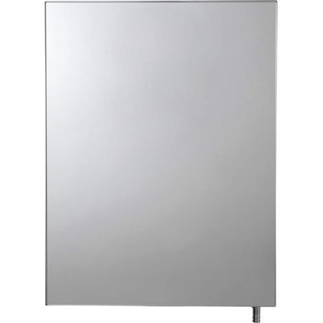 Croydex Single Door Bathroom Cabinet, Stainless Steel, 40 x 30cm - Avon (1/5)