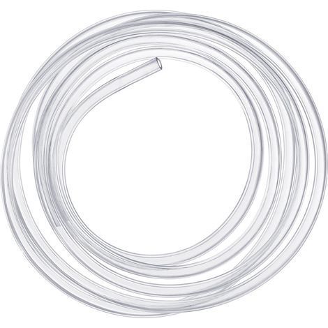 Meter transparenter Silikonschlauch – flexibler, durchsichtiger Schlauch für Sauerstoff und Luft im Aquarium – Innendurchmesser 7 mm, Außendurchmesser 9 mm (1/5)