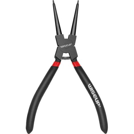 Pince à circlips 170mm, acier carbone, poignée ergonomique antidérapante (1/5)