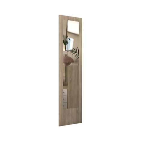 Espejo vestidor para dormitorio modelo Kansas acabado cambrian, 50cm(ancho) 194cm(alto) 1.6cm(fondo). (1/3)