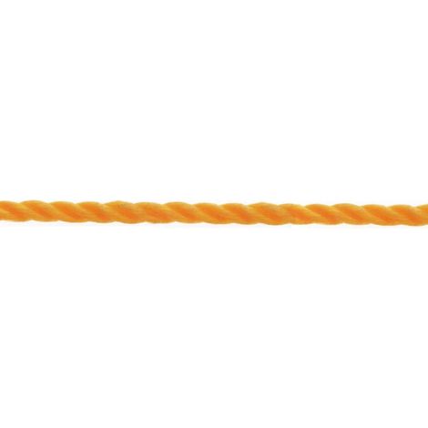 Corda in polipropilene ropilene arancio diametro 8 mt 10 - masidef (1/2)