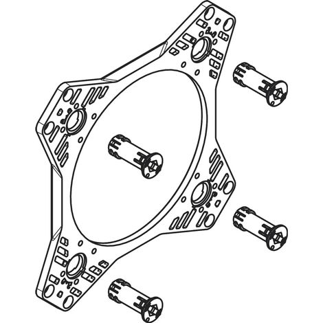 Hansgrohe anello di montaggio (iBox universal 2), 94899000