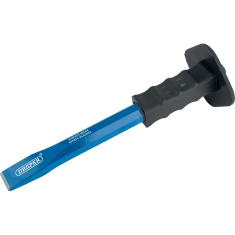 Draper Cold Chisel with Hand Guard, 25x300mm, Octagonal Shank, Display Pack