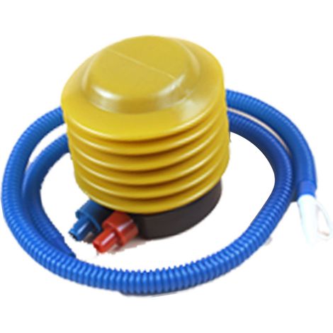 Pompe à pied portable de 10 cm (4 pouces) à gonflage rapide pour bouées, matelas pneumatiques, bateaux gonflables et lits gonflables. (1/4)
