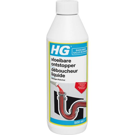 Déboucheur liquide - HG - 0,5 L