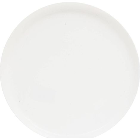 Lot de 6 assiettes plate Mathilde D27cm blanc - Atmosphera créateur d'intérieur (1/2)