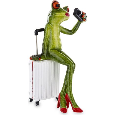 Froschfigur, Tierfiguren, 17 x 8,8 x 7,5 (1/5)