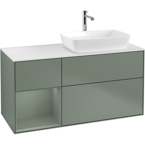 Villeroy & Boch F801GMGM Armoire sous lavabo Finion F80 (1/2)