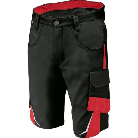 Kübler Bermuda Pulsschlag, Gr. 56 schwarz/rot