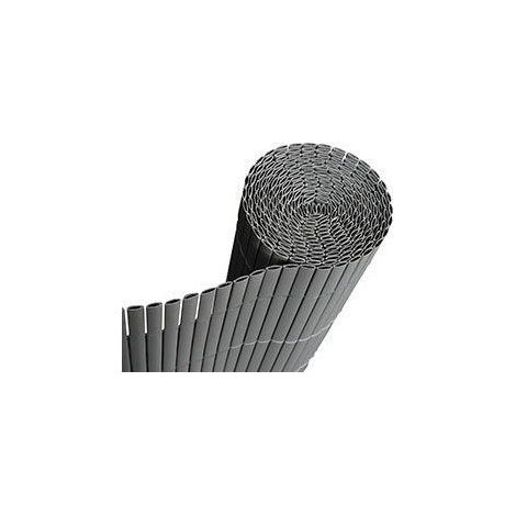 Canisse Ovale Double Face Anthracite Occultation Robuste Double Face - Sicatec
