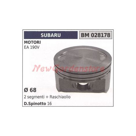 Pistone SUBARU tagliaerba tosaerba rasaerba EA 190V 028178