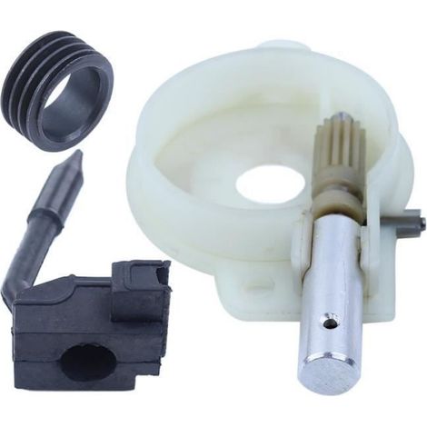 Kit pompe à huile avec engrenage à vis sans fin pour Husqvarna 136 137 141 141 142 36 41 Jonsered 2036 2040 (1/4)