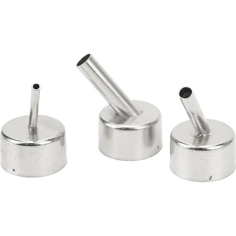 Embout de pistolet thermique 3 pièces en acier inoxydable pour soudure et réparation (1/5)