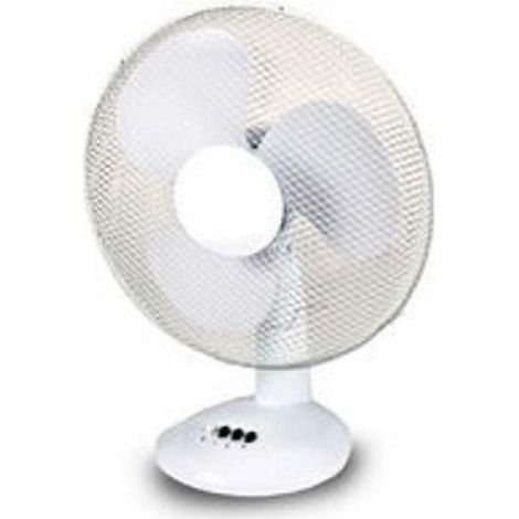 Ventilador DCG Eltronic VE9030 blanco 30 cm 40 W