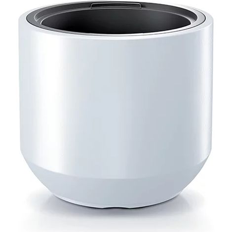 Maceta HEOS 36L., Con depósito, dimensiones (mm) 390x390x350, color Blanco
