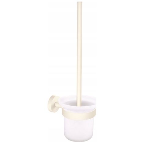 tesa MOON WHITE set di spazzole WC bianco senza forature (1/5)