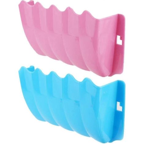 2024 2 pièces Distributeur fixe pour petits animaux de compagnie, idéal pour les chinchillas : plateau d'alimentation en plastique, étagères, conteneurs suspendus, accessoires et fournitures. (1/5)