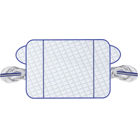 Pare-Brise Couverture de Voiture Imperméable Repliable avec Magnétiques Protection pour Pare-Soleil Anti Givre Pare-Brise Avant pour Voiture Anti UV Pluie et Neige 145105cm