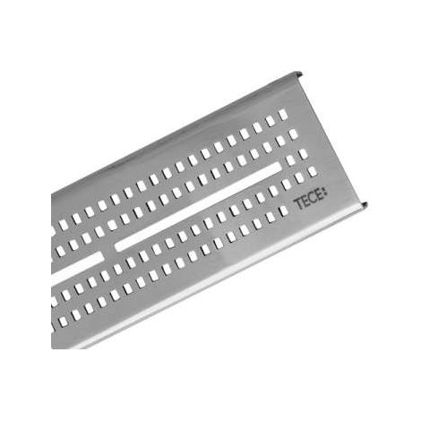 TECEdrainline Designrost ''quadratum'' 800 mm Edelstahl poliert, gerade 600850