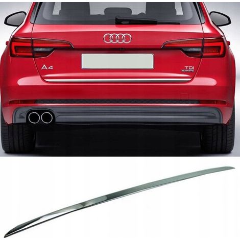 Embellecedor cromado para la tapa del maletero del Audi A4 B9 Estate 2020+
