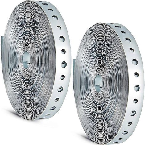 24-Gauge-verzinkte Schlauchbandrollen für Rohre, 3/4 Zoll x 50 Fuß (1/5)