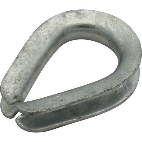 2 7/8" US Fed Wire Rope Thimble - 72MM FF-T276B Type 3 Galvanised (1/5)