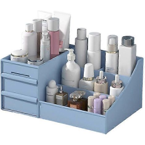 Boîte de rangement pour cosmétiques, boîte de rangement pour produits de soin de la peau, boîte de rangement de comptoir, boîte de rangement pour cosmétiques compatible avec les produits de soin de la (1/5)
