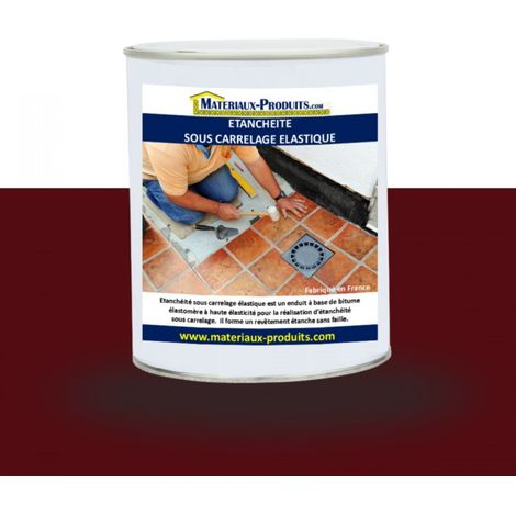 Etanchéité sous carrelage elastique - 1 Kg Rouge - MATPRO (1/4)