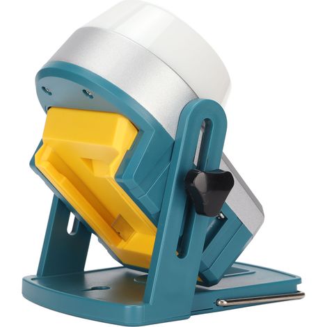 Projecteur LED portable 18W compatible batteries Bosch 14/18V, lampe d'extérieur accrochable (1/5)