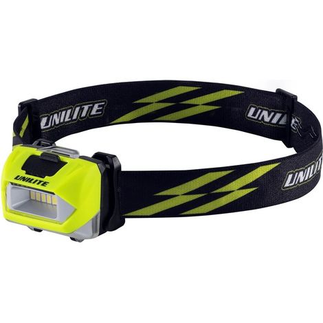 Unilite 350 Lumen Rechargeable/3 x AAA Helmet Mountable Head Torch (1/3)
