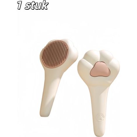 pièce - Brosse pour chien - Brosse pour chat contre la perte de poils - Élimine les poils détachés - Convient aux chats à poils longs et courts - Idéale pour les chats, chiens et lapins pour le massag (1/5)