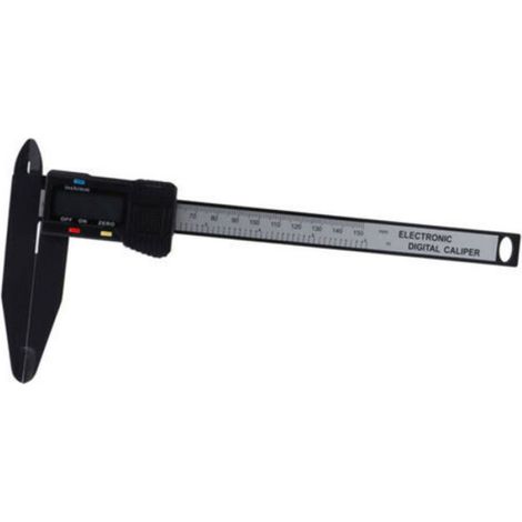 Pied À Coulisse Numérique - Carbone - 150 mm ou 300 mm - Précision 0,1 mm - Mesure Intérieure Extérieure Profondeur - 1 Pièce (1/4)