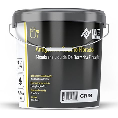 ANTIGOTERAS CAUCHO FIBRADO GRIS