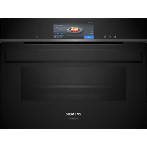 Siemens CS958GCB1 iQ700 StudioLine Einbau-Kompaktdampfbackofen