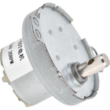 JS-50T Synchronmotor mit Mikrodrehzahlreduzierung, 24 V DC, 35 U/min, elektrischer Gleichstrom-Getriebemotor für Spielzeug (1/5)