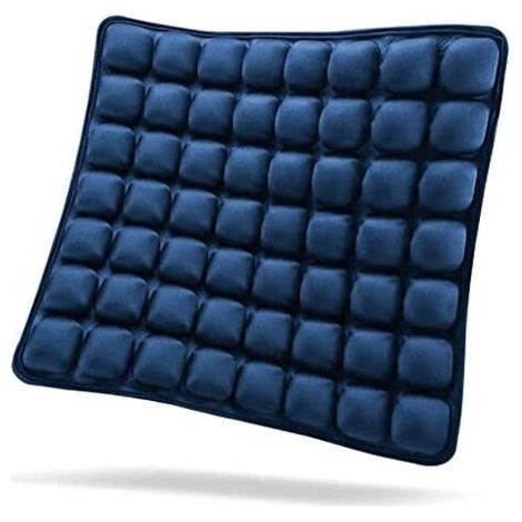 Cousin in the air in the voiture Portable Chaise in Bureau Cousin in fauteuil Roulant Anti-escarres Orthopédie Cousin in soul agement 18 '' x 18 '' x1 '' Bleu (1/5)