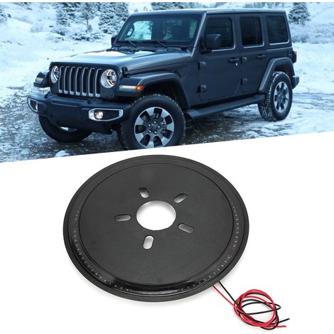 Feu stop de sécurité 3e roue de secours à 85 LED compatible avec Jeep Wrangler 1997-2018 (1/4)