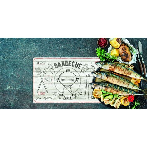 d-c-table® Tischset Rio Barbecue 44 x 29 cm, offwhite Tischset