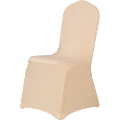 Housse De Chaise - Extensible Élastique Pour Chaise De Banquet - Pour Mariage Fête Événement - Lot De 1 (1/5)